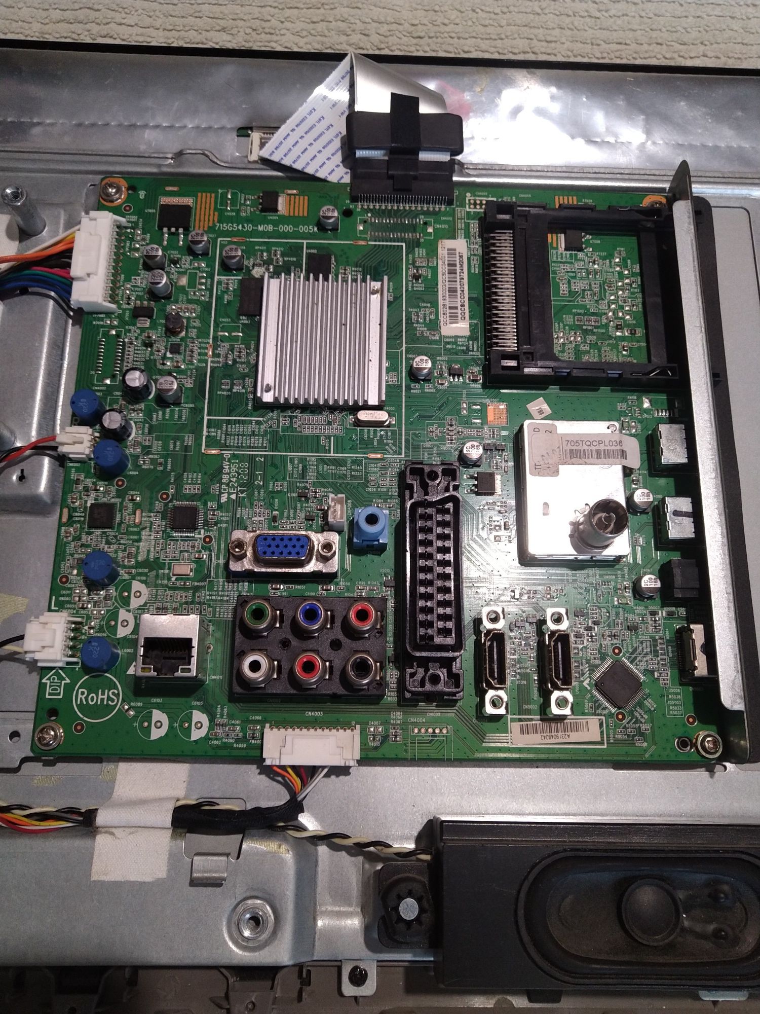 PHILIPS 22PFLF3507H/12 материнка, майн 715G5430-M0B-000-005K та іншого