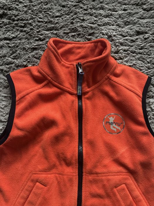 Bezrękawnik kamizelka polarowa na jesień,zimę dla dxiewxzynki roz.128