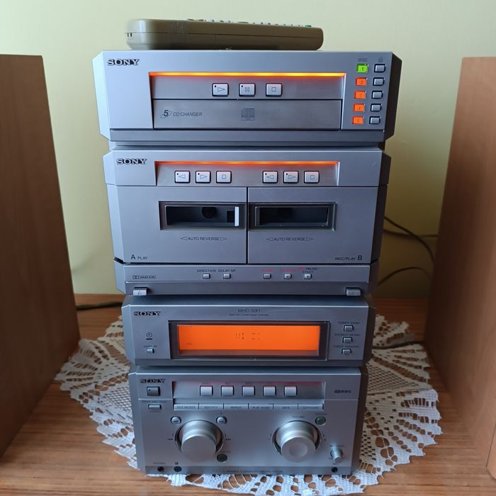 Wieża Sony MHC-NX1 dobre brzmienie