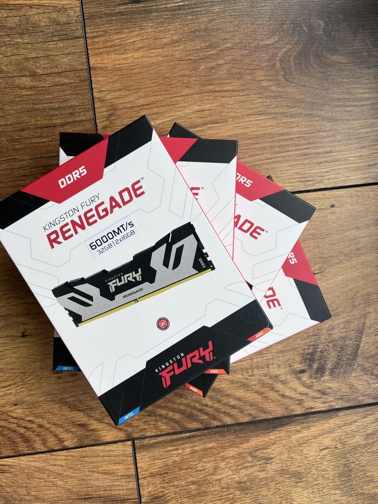 ОЗУ Kingston DDR5 32Gb (2*16Gb) 6000MHz Fury Renegade