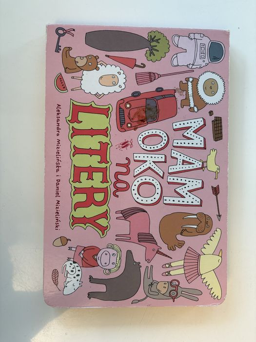 Ksiazeczka dla dzieci Mam Oko na Litery