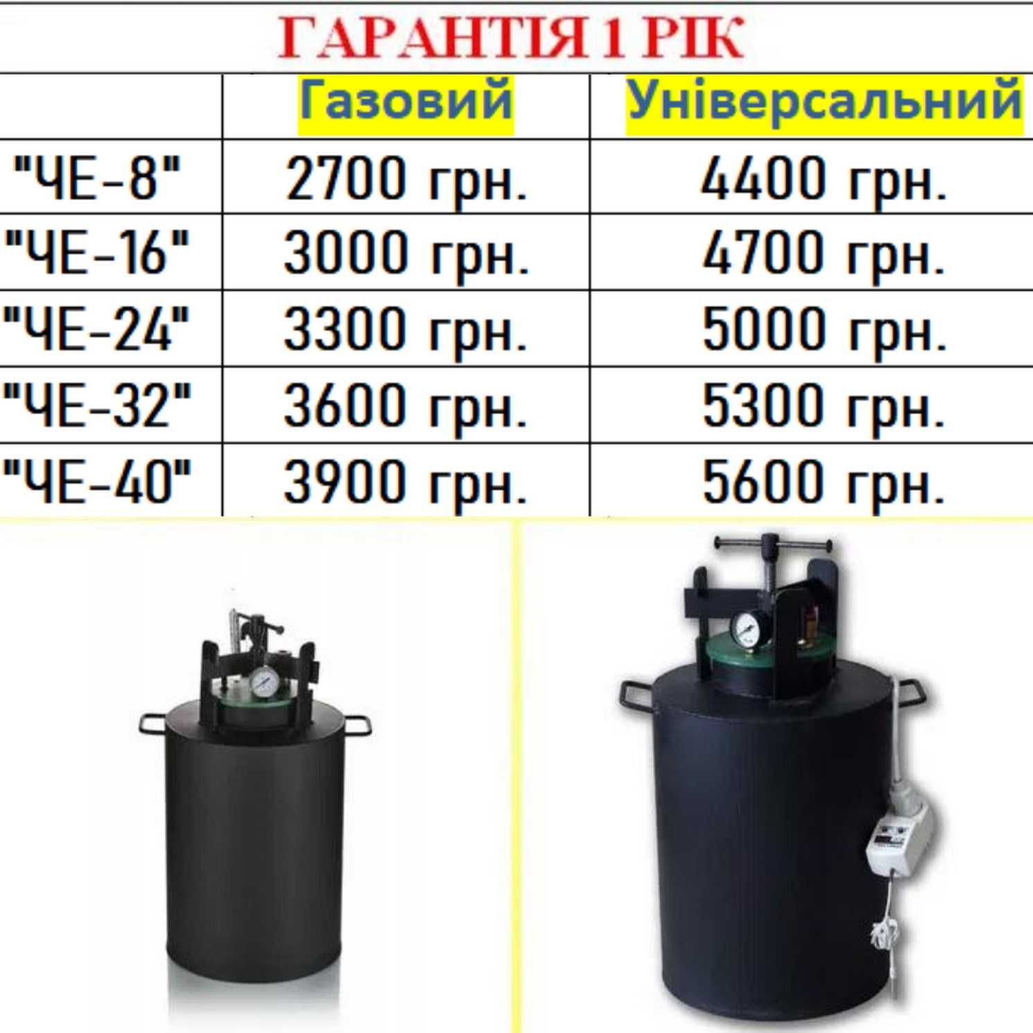 Акція! Автоклав універсальний, на газі, низькі ціни