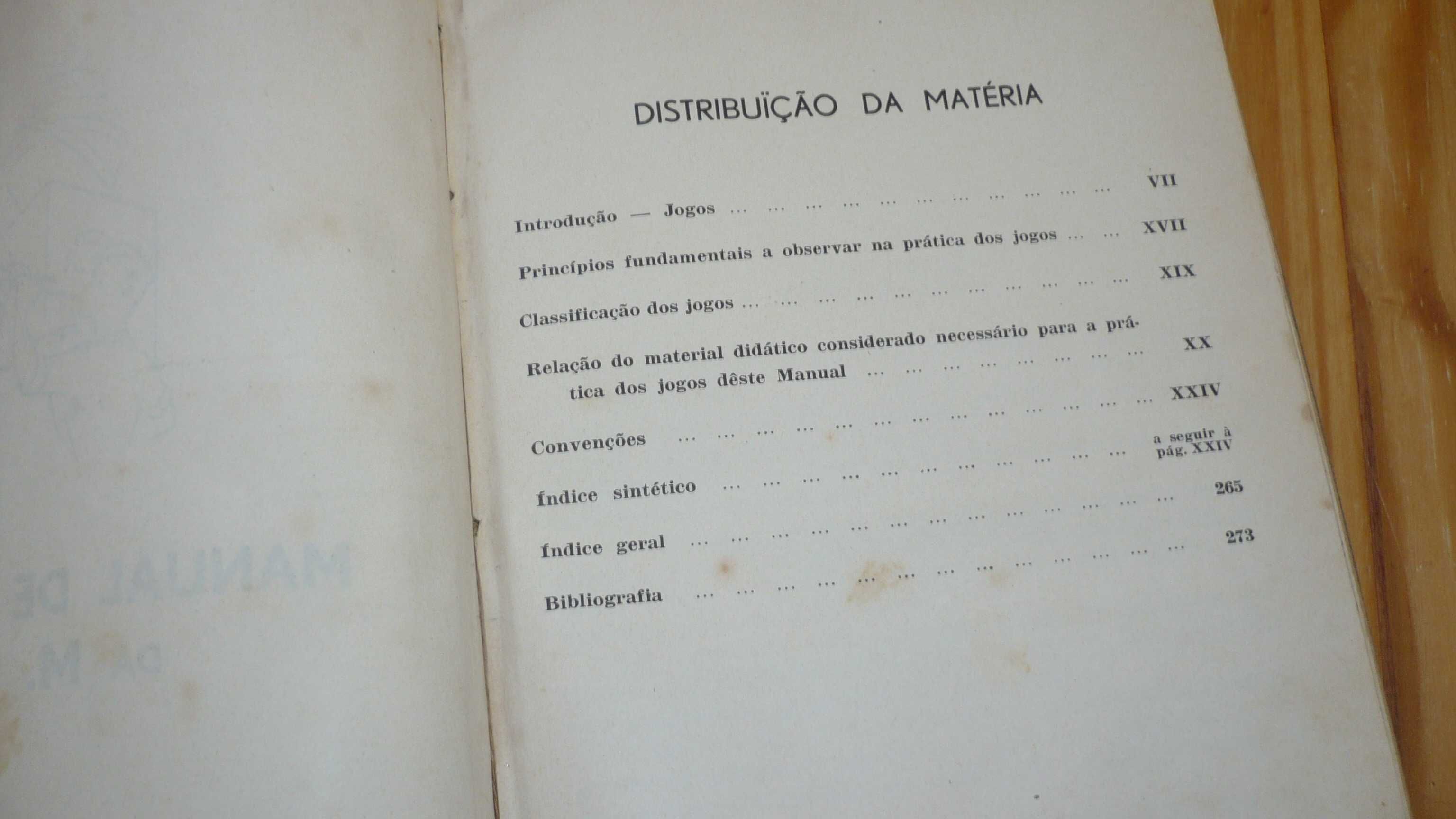 Manual de jogos da Mocidade portuguesa - 1942