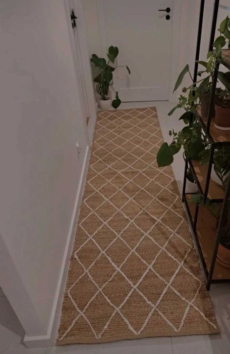 Dywan z juty Kunu Westwing Collection 80x300 cm