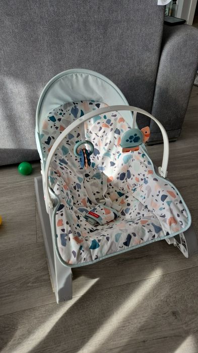 Bujak, łóżeczko Fisher Price