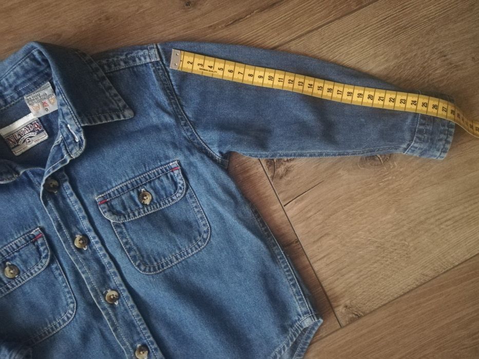 Koszula chłopięca jeans roz 86