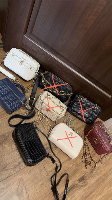 Сумочка Guess, Tommy Hilfiger, Chanel, Zara, Valentino