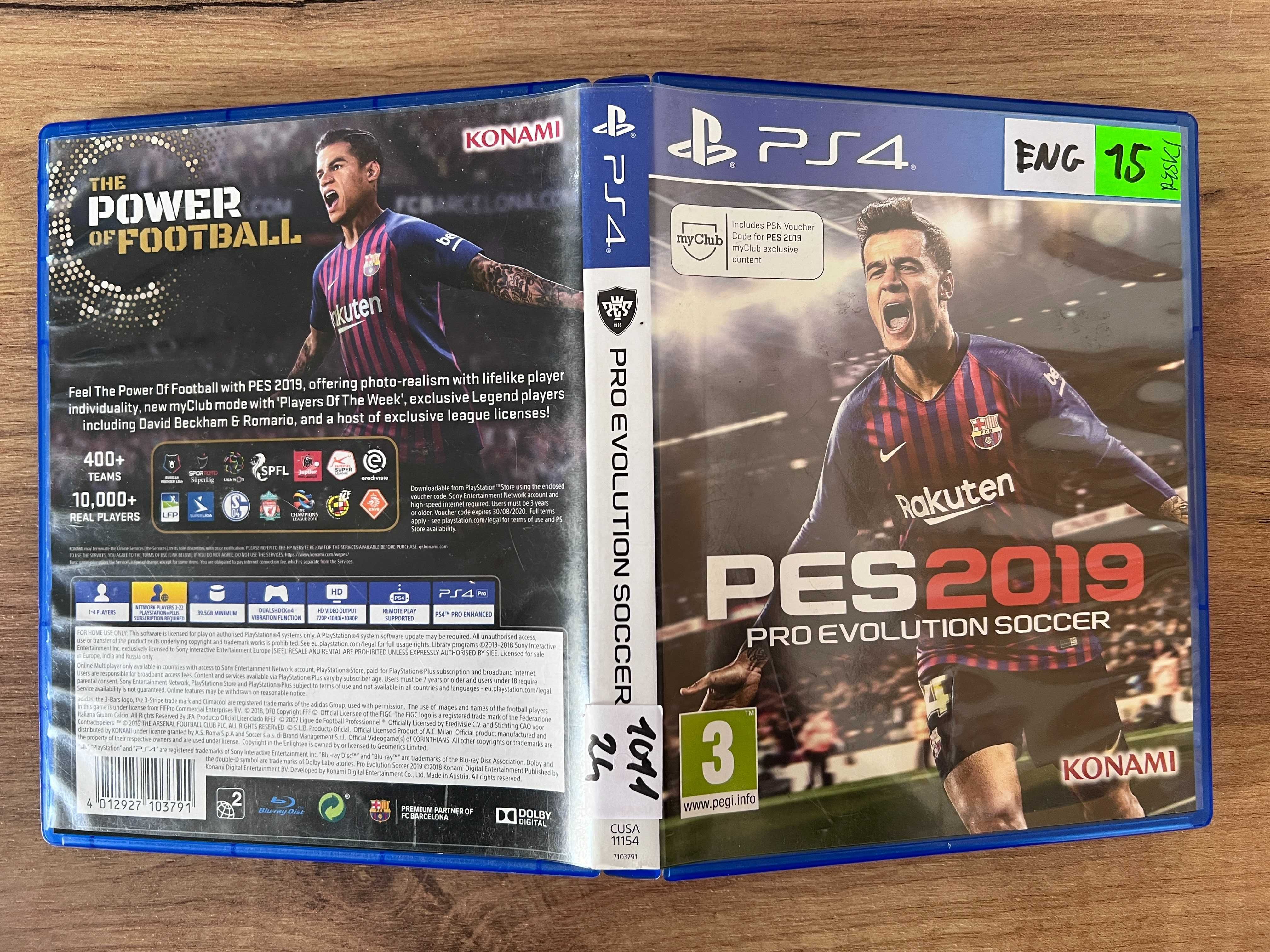 Pro Evolution Soccer 2019 PS4 | Sprzedaż | Skup | Jasło Mickiewicza