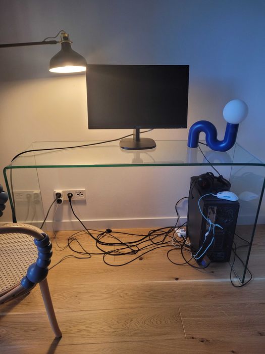 Konsola szklana Kave Home
