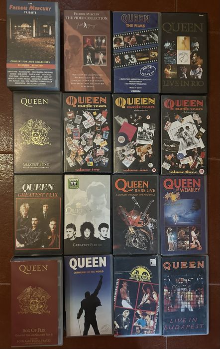 Queen VHS originais