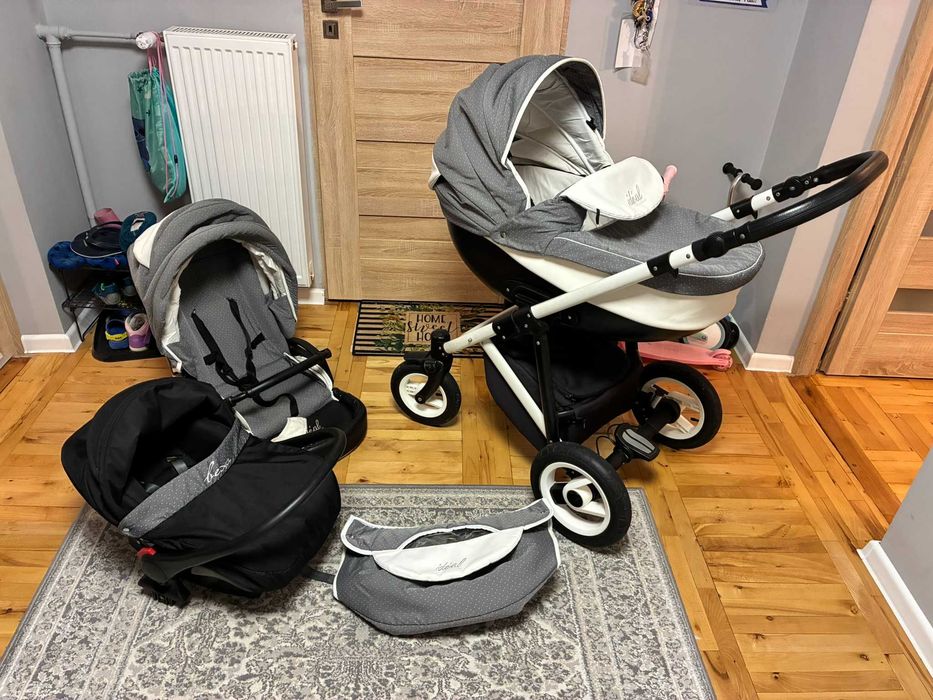 Wózek dziecięcy 3 w 1 - Ideal by Bexa