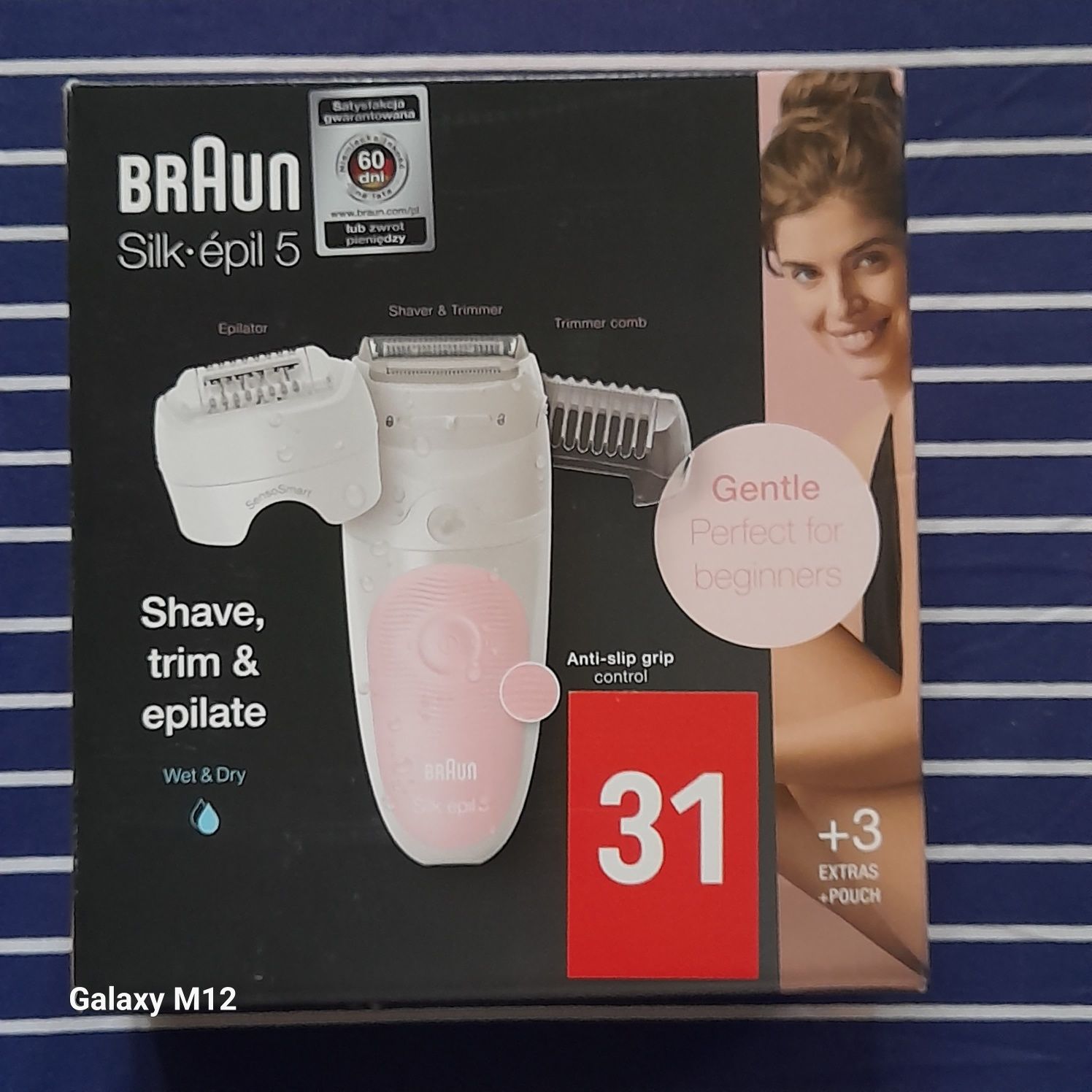 Depilator Braun Silk.epil 5.Gentle.Nowy.