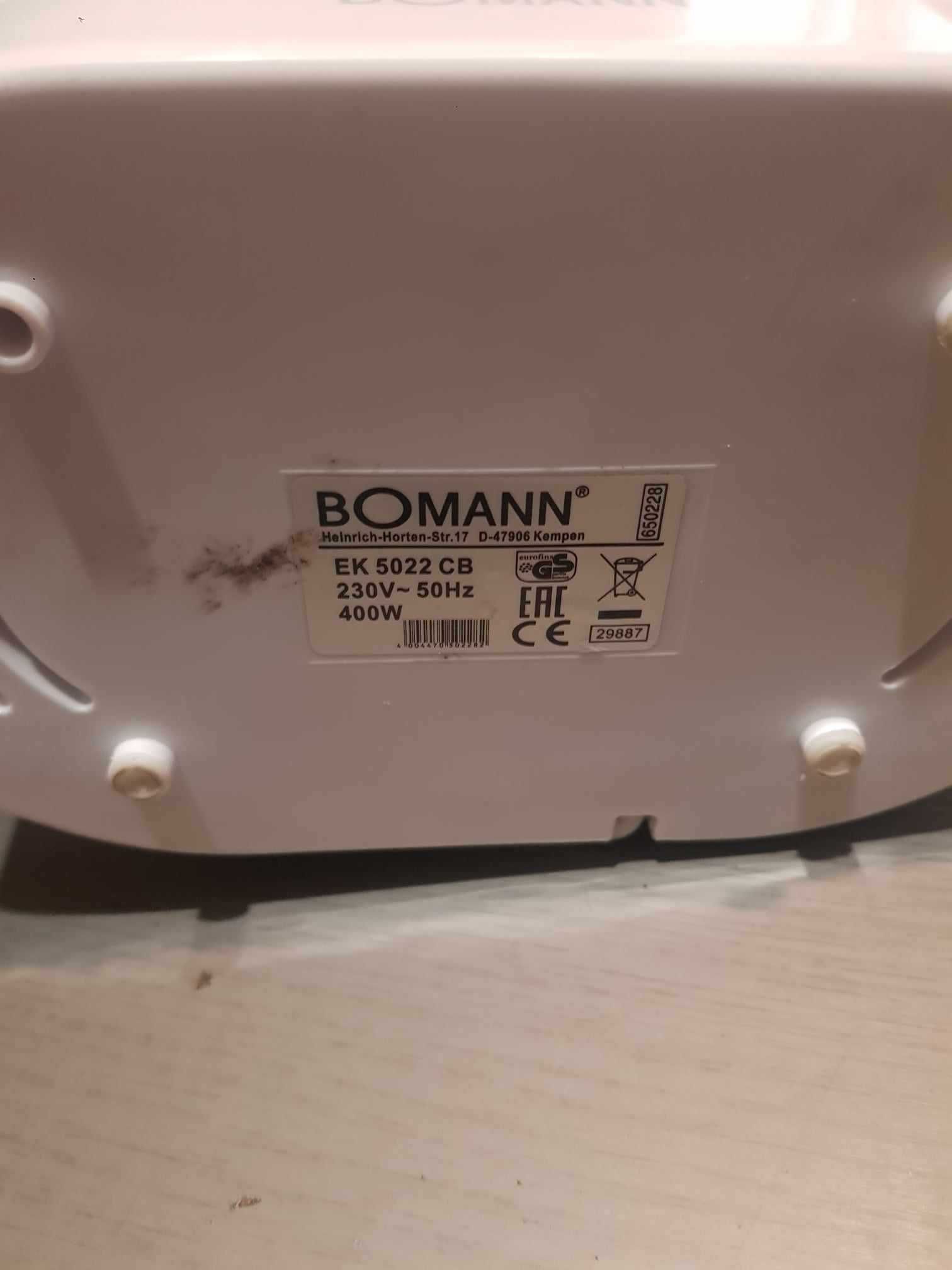 Jajowar Bomann EK 5022