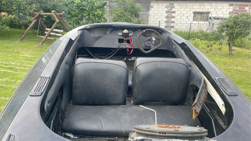 Motorowka z silnikiem mercury 4cyl. 50KM 2t kompletna z przyczepka