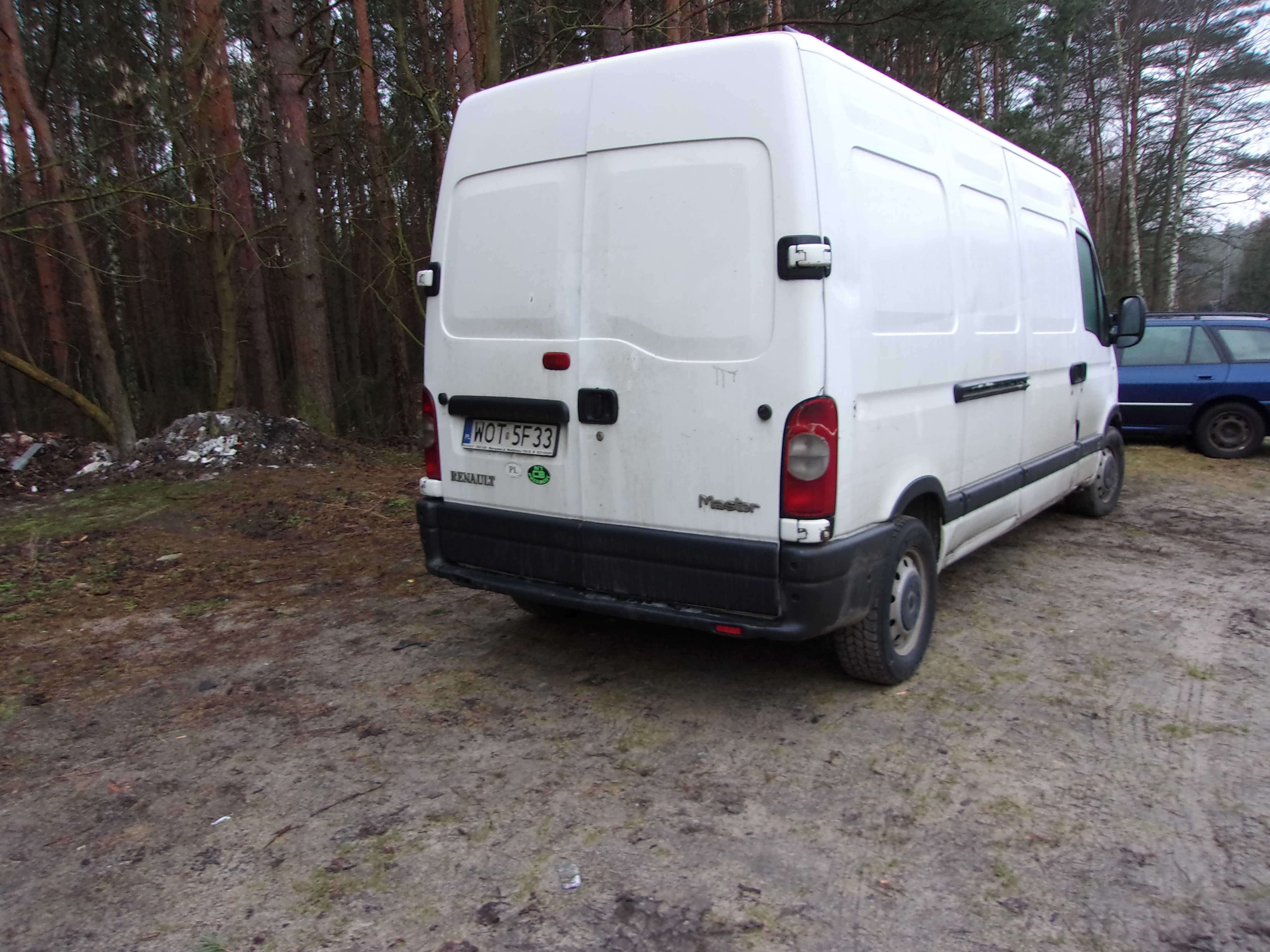 Renault Master 25DCI Skrzynia 6 biegowa na poszczególne części