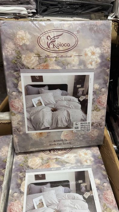 Вишукана постільна білизна фланель—байка Постельное белье байка