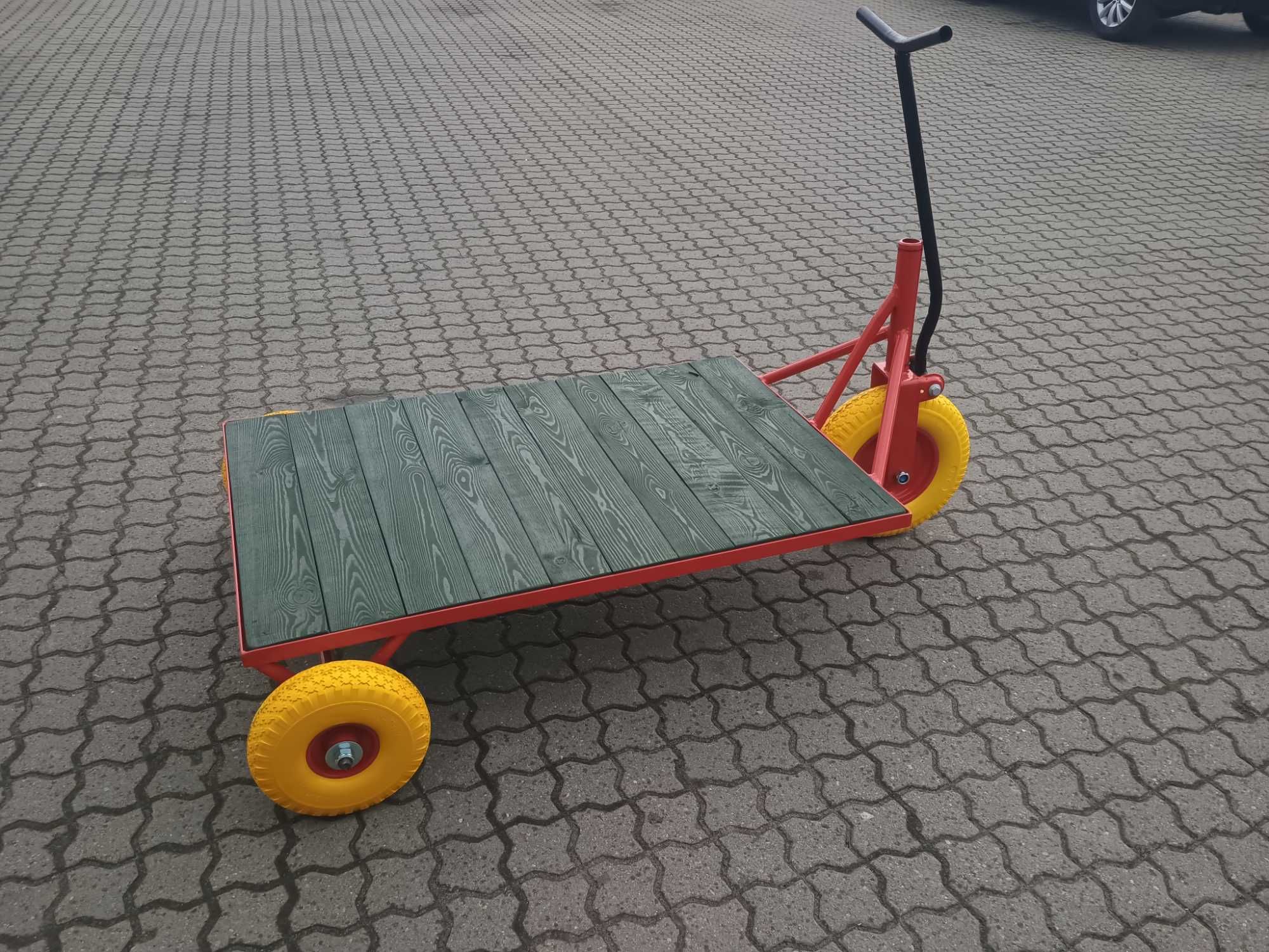 Wózek podest 120x80 jak paleciak mocny wygodny do wszystkiego