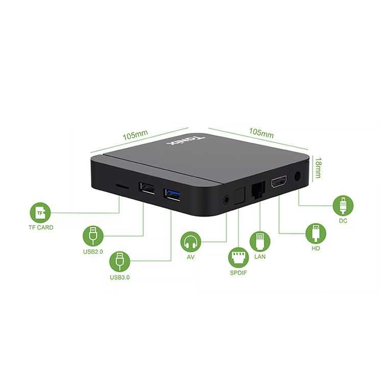 Смарт ТВ приставка Tanix W2 PRO 4/64 Гб Smart TV Box Android 11