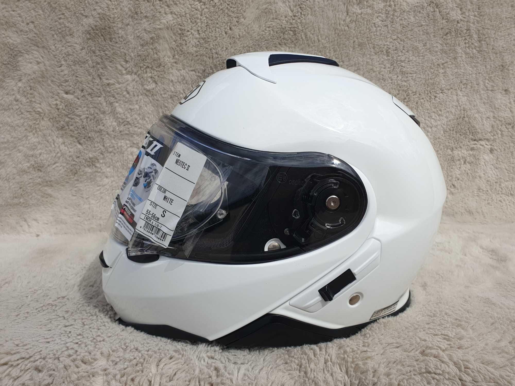 Shoei Neotec 2 rozm S , szczękowy kask motocyklowy z blendą