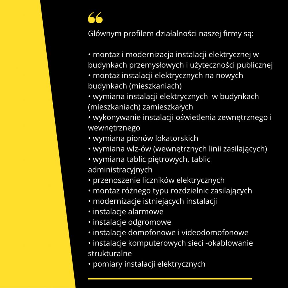 Kędzierzyn-Koźle / Elektryk / Usługi elektryczne