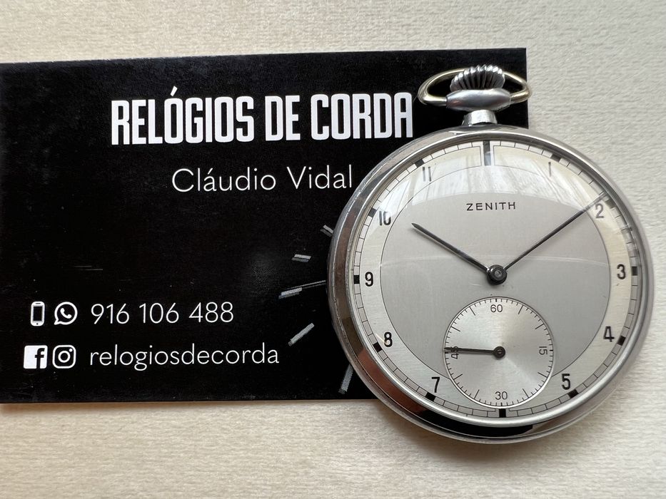 Relogio de bolso Zenith anos 30/40