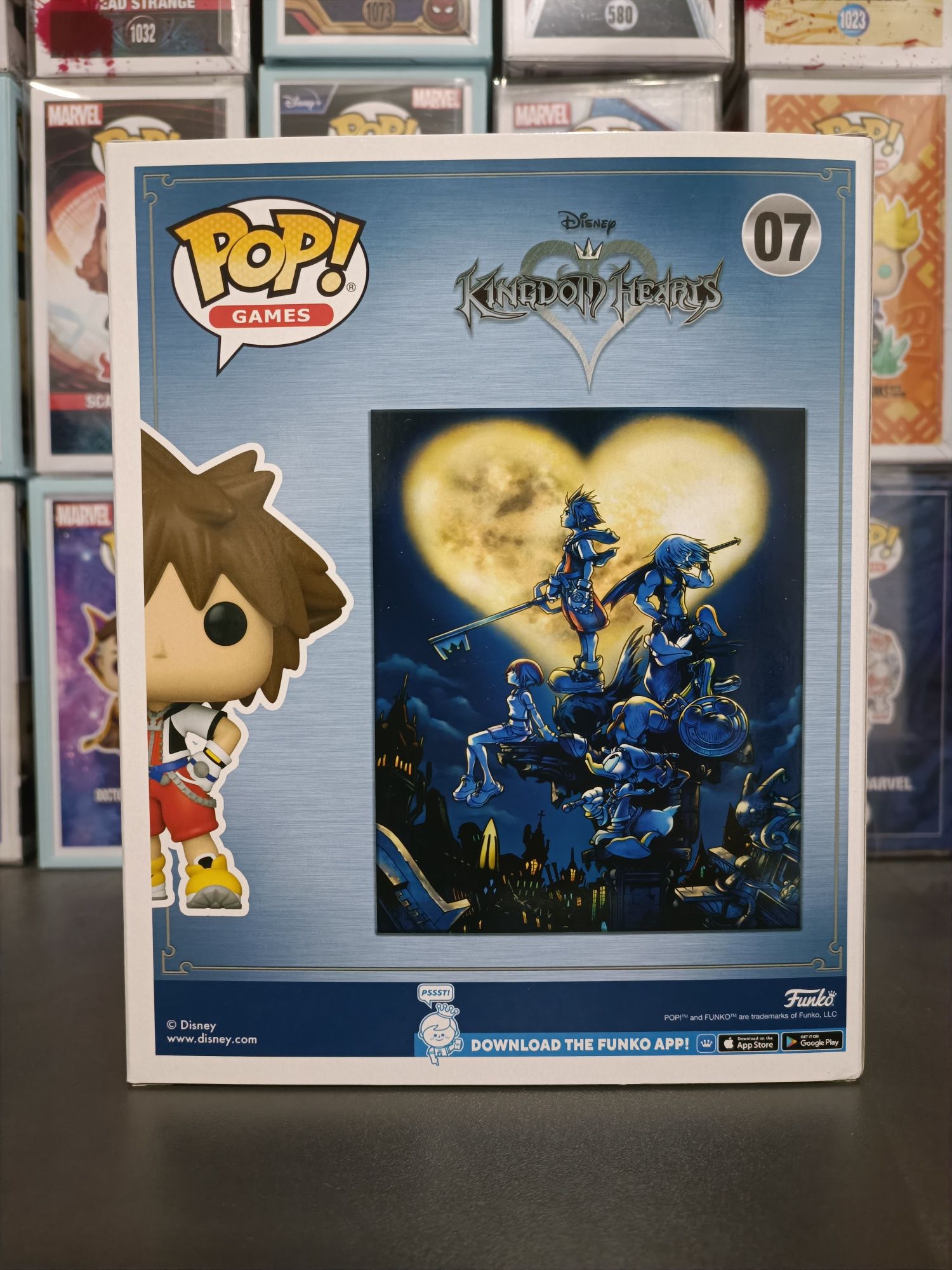 Funko Pop Games Covers Kingdom Hearts Sora 07