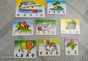 Puzzle/jogo da Clementino ( primeiras palavras )