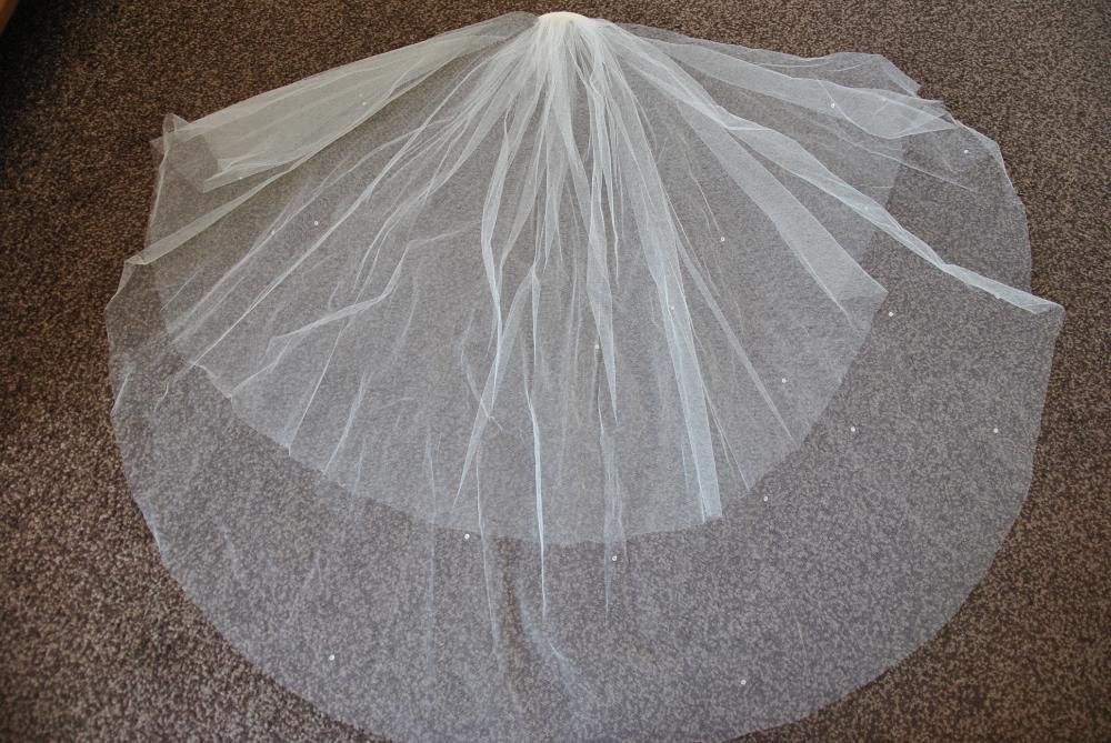 suknia ślubna +bolerko+welon,rozmiar 40-42