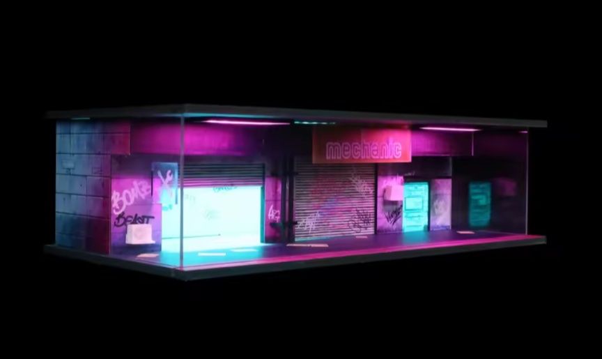 Діорами MoreArt Гараж для моделек 1:64