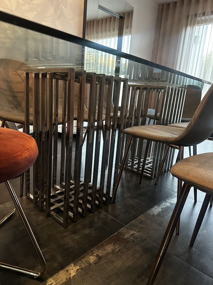 Mesa Sala em Vidro