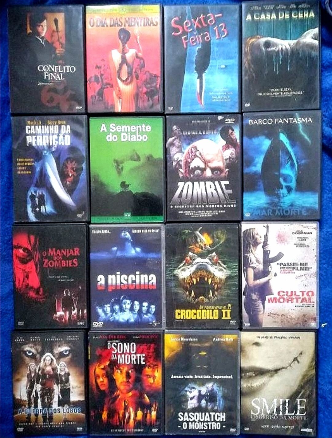 LOTE 430 DVD"s TERROR ORIGINAIS (LOTE 5)