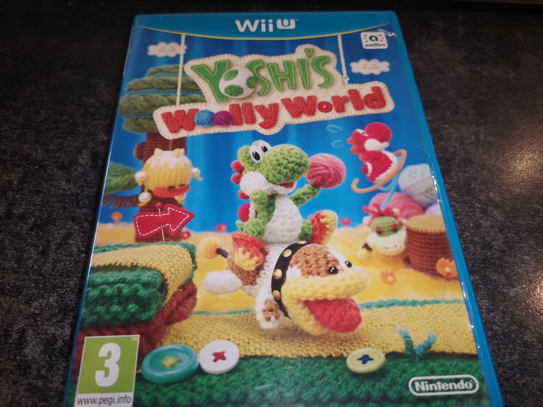 Yoshis Woolly World WII U Nintendo gra ANG (stan bdb) sklep