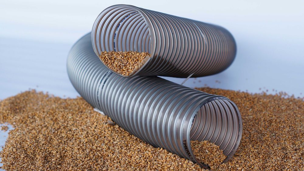 Antystatyczny wąż poliuretanowy do zboża DN 180