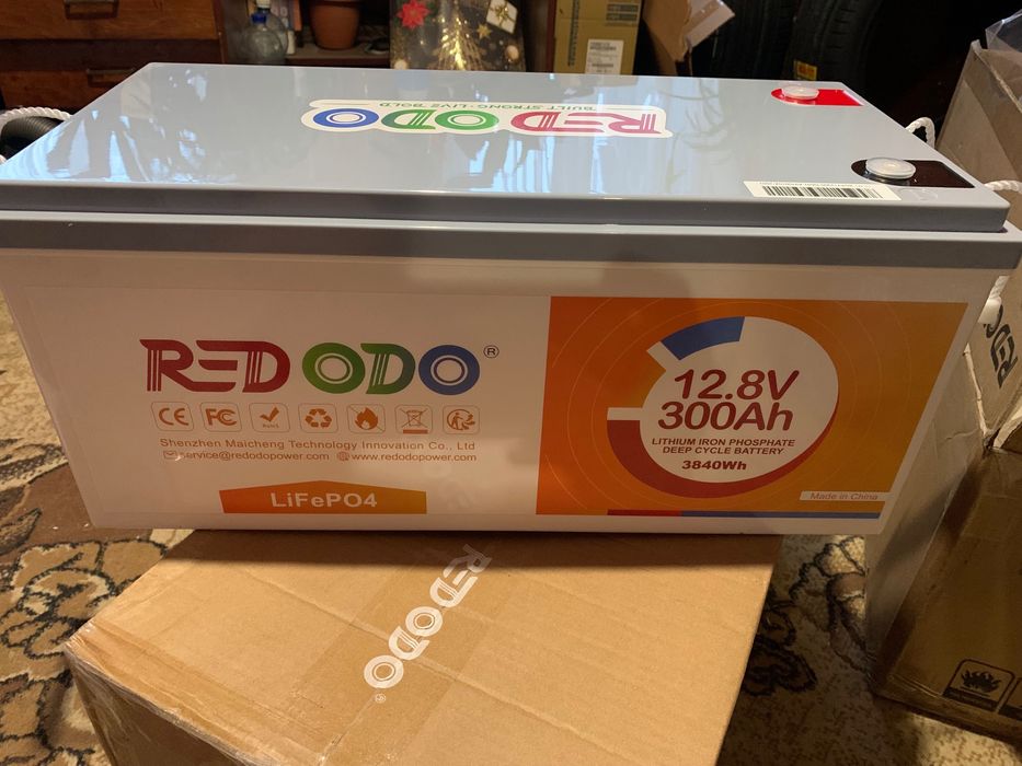 Акумулятор для ДБЖ/інвертора Redodo LiFePO4 12.8V 300Ah