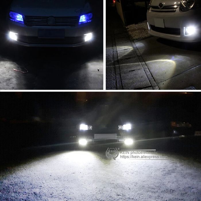 H3 Н1 LED автомобильные лампочки в противотуманные фары. Автолампы