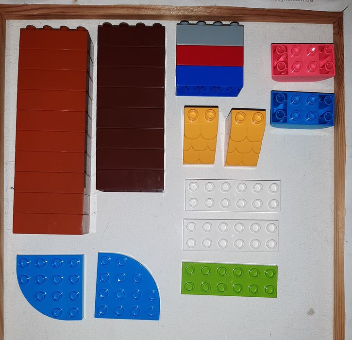 Нові деталі для будівництва Лего Дупло.