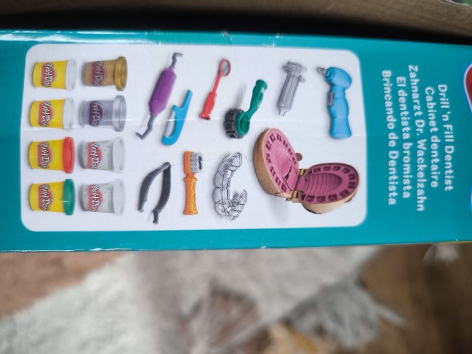 Zestaw Play-doh Dentysta, duży zestaw