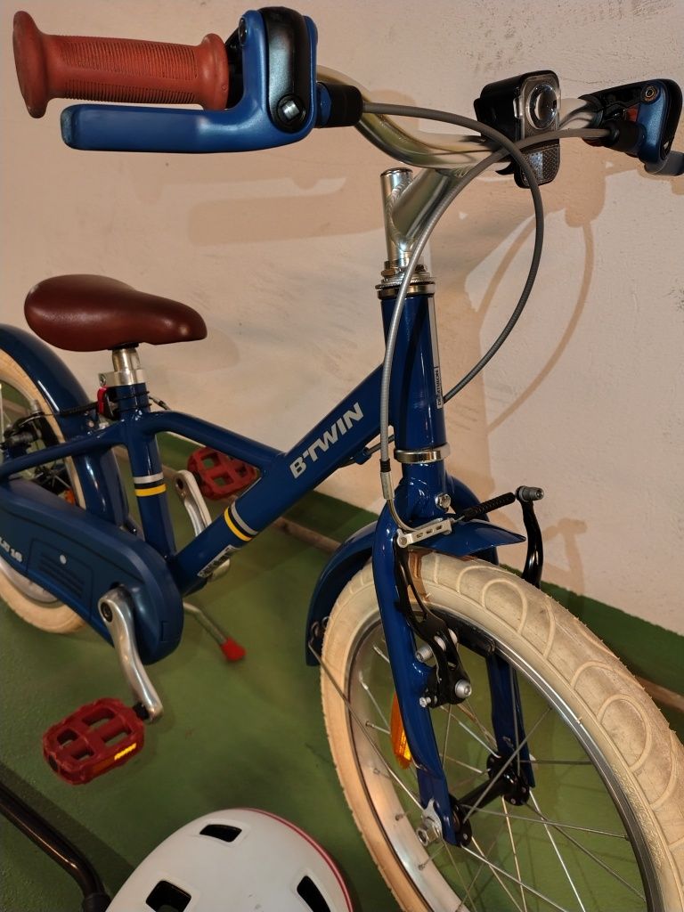 Rower Btwin 16 cali STAN IDEALNY ALU