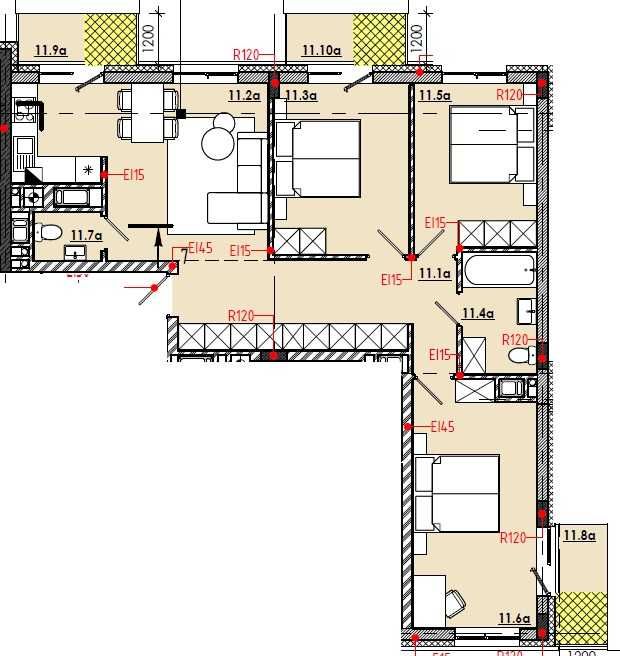 Продаж 3-кім квартир в новобудові в Пустомитах