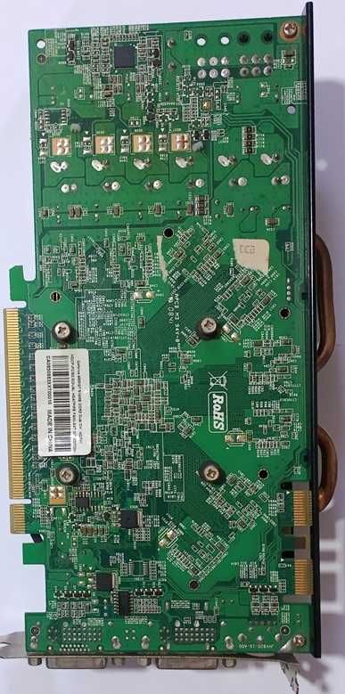 Placa grafica NVIDIA Geforce 9800 GT 620 MB - Aproveitamento do Cooler