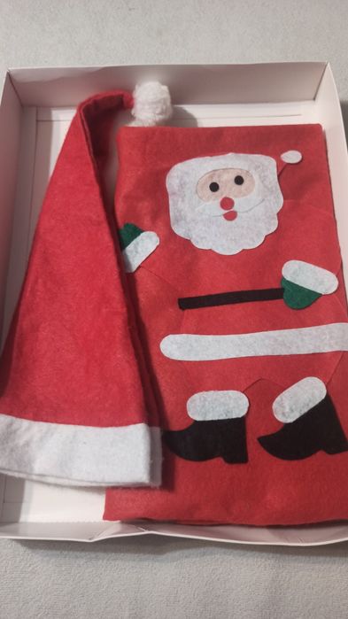 Strój Świętego Mikołaja Gwiazdora Przebranie Kostium Uniwersalny