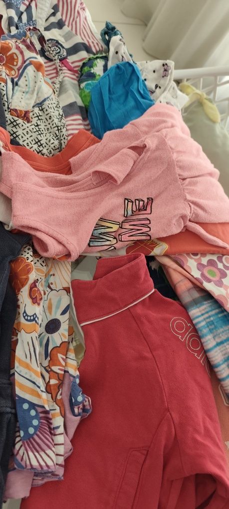 Lote de roupa menina - 5-6 anos (primavera/verão)
