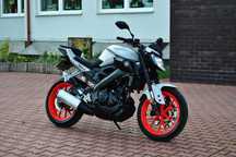 Yamaha MT 125 Abs Kategoria B A1 Grzane manetki Usb gniazdo ICE FLUO duke