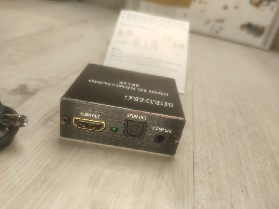 Ekstraktor HDMI do HDMI + Audio 4k 2k SDKDZKG