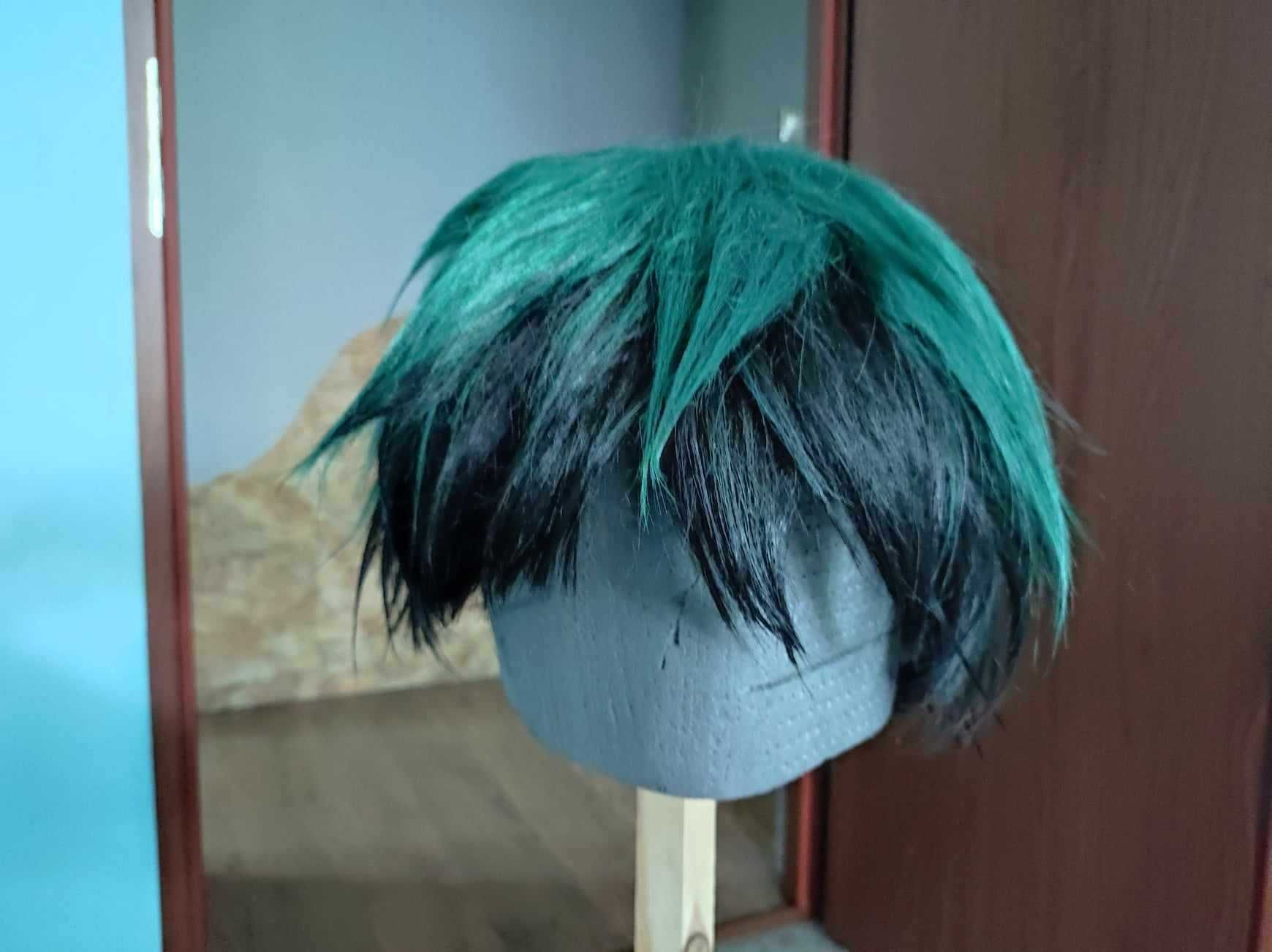 Wig do cosplayu Izuku Midoriya z serii Boku no Hero Academia