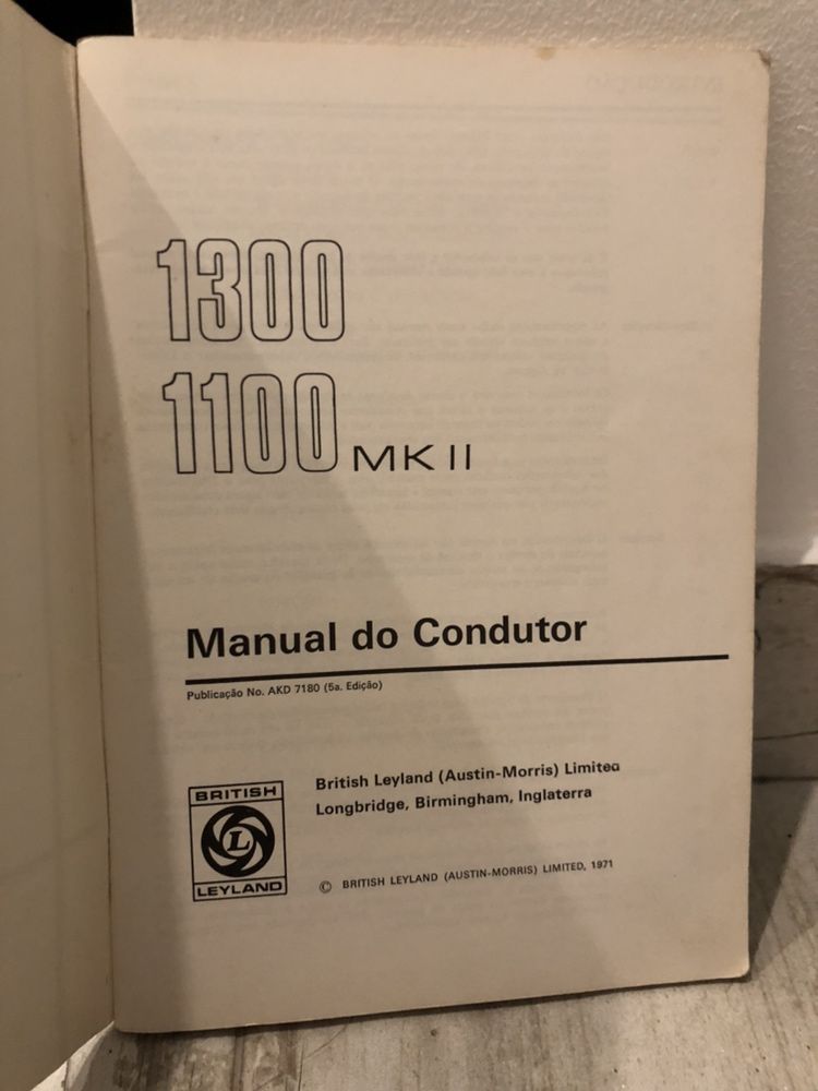 Manual do Condutor MKII