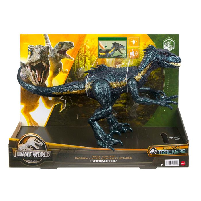 figurka jurassic world dino trackers dinozaur indoraptor 38cm