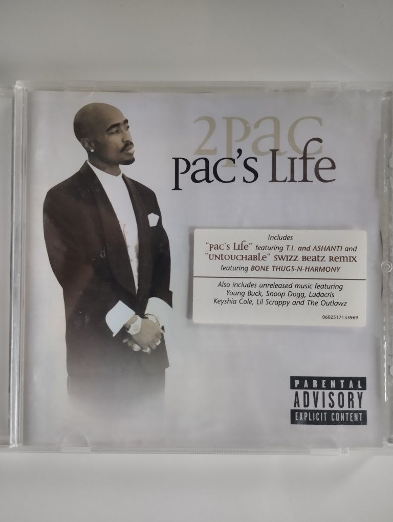 2pac , pac's life, płyta cd