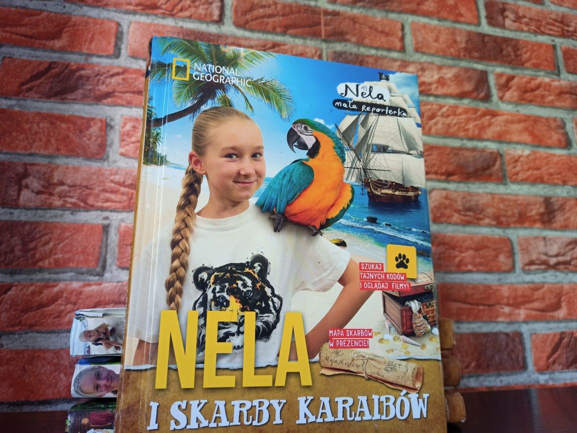 Zestaw 4 Książek z serii "Nela mała reporterka"