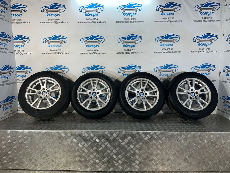 .Conjunto Jantes 17 Original BBS RK031 BMW X3 E83 Style 148 8J ET46 5x120 3412060